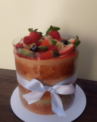 Naked cake